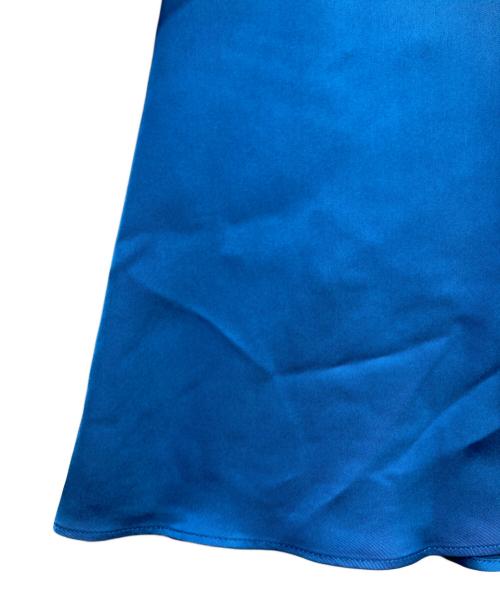 ebure（エブール）EBURE (エブール) ノースリーブワンピース ブルー サイズ:36の古着・服飾アイテム