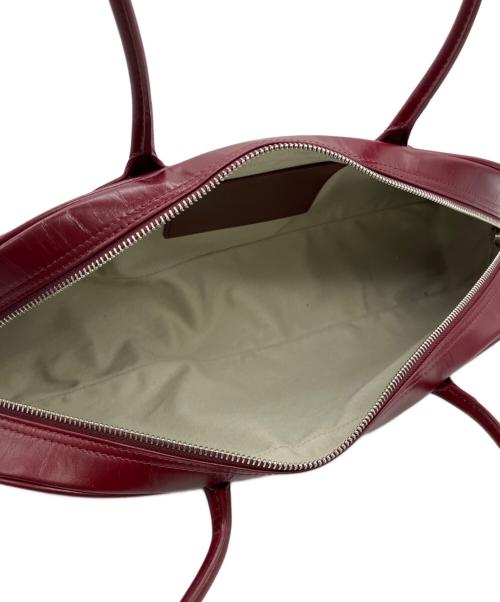 FOTTS FOTTS（フォッツフォッツ）FOTTS FOTTS (フォッツフォッツ) BOWLING BAG レッドの古着・服飾アイテム