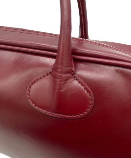 FOTTS FOTTS（フォッツフォッツ）FOTTS FOTTS (フォッツフォッツ) BOWLING BAG レッドの古着・服飾アイテム