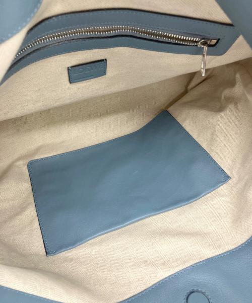 LOEWE（ロエベ）LOEWE (ロエベ) フラメンコ ホーボー スモール ブルーの古着・服飾アイテム