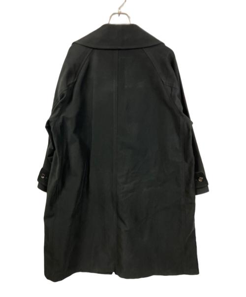 Graphpaper（グラフペーパー）Graphpaper (グラフペーパー) モールスキンビッグカラーコート ブラック サイズ:2の古着・服飾アイテム