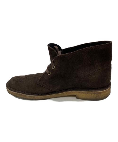 CLARKS（クラークス）CLARKS (クラークス) デザートブーツ ブラウン サイズ: 25.5cmの古着・服飾アイテム