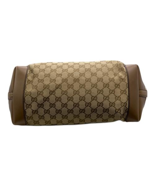 GUCCI（グッチ）GUCCI (グッチ) GGキャンバストートバッグ ベージュの古着・服飾アイテム