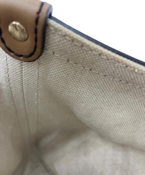 GUCCI（グッチ）GUCCI (グッチ) GGキャンバストートバッグ ベージュの古着・服飾アイテム