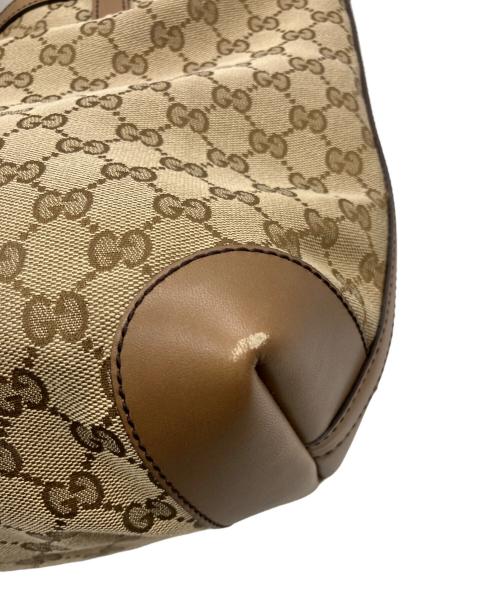 GUCCI（グッチ）GUCCI (グッチ) GGキャンバストートバッグ ベージュの古着・服飾アイテム