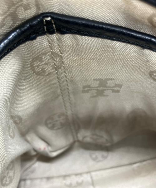 TORY BURCH（トリーバーチ）TORY BURCH (トリーバーチ) フラップミニショルダーバッグ ブラックの古着・服飾アイテム