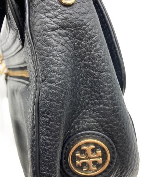 TORY BURCH（トリーバーチ）TORY BURCH (トリーバーチ) フラップミニショルダーバッグ ブラックの古着・服飾アイテム