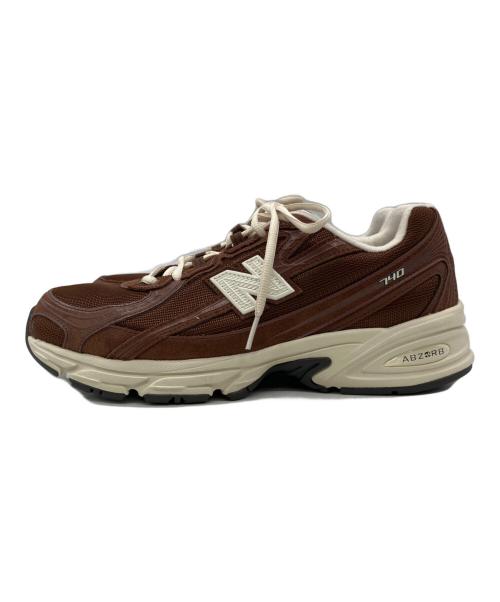 NEW BALANCE（ニューバランス）NEW BALANCE (ニューバランス) ローカットスニーカー ブラウン サイズ:28.5cmの古着・服飾アイテム