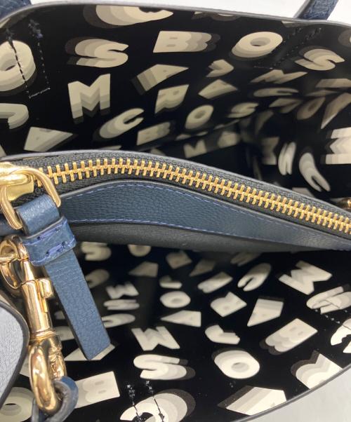 MARC JACOBS（マークジェイコブス）MARC JACOBS (マークジェイコブス) 2WAYバッグ ネイビーの古着・服飾アイテム