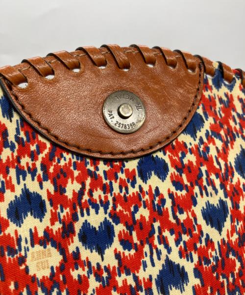 ANNA SUI（アナスイ）ANNA SUI (アナスイ) レザーフラップショルダーバッグ ブラウンの古着・服飾アイテム