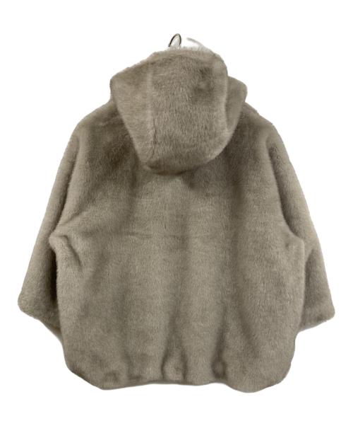 STATE OF MIND（ステートオブマインド）STATE OF MIND (ステートオブマインド) fur hoodie blouson グレー サイズ:sの古着・服飾アイテム