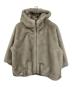 STATE OF MIND（ステートオブマインド）の古着「fur hoodie blouson」｜グレー