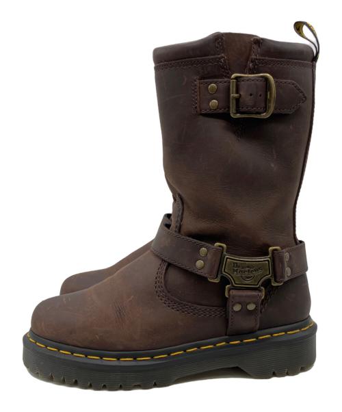 Dr.Martens（ドクターマーチン）Dr.Martens (ドクターマーチン) リガーブーツ ブラウン サイズ:EU37の古着・服飾アイテム