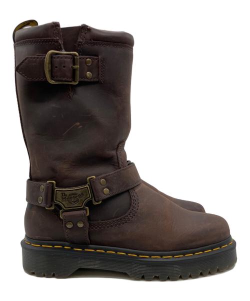 Dr.Martens（ドクターマーチン）Dr.Martens (ドクターマーチン) リガーブーツ ブラウン サイズ:EU37の古着・服飾アイテム