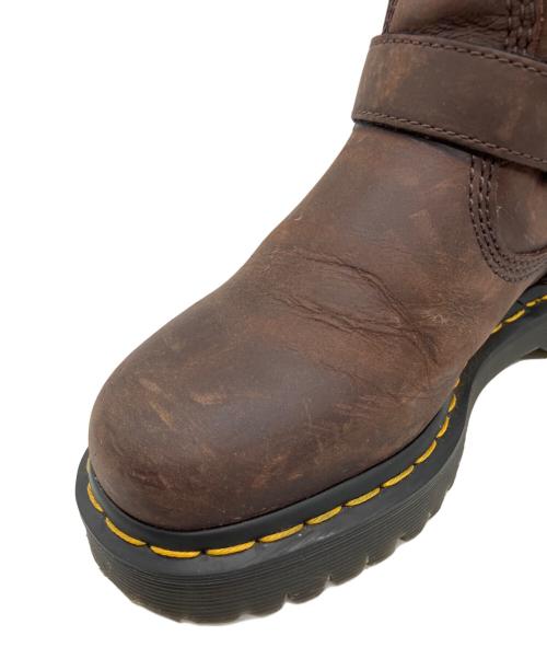 Dr.Martens（ドクターマーチン）Dr.Martens (ドクターマーチン) リガーブーツ ブラウン サイズ:EU37の古着・服飾アイテム