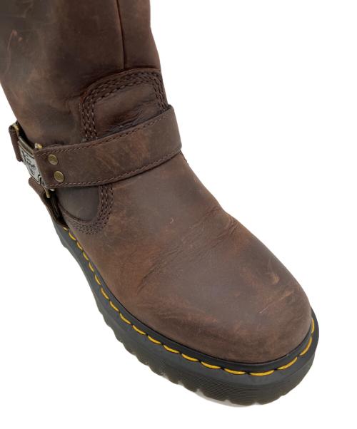 Dr.Martens（ドクターマーチン）Dr.Martens (ドクターマーチン) リガーブーツ ブラウン サイズ:EU37の古着・服飾アイテム