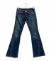 TRUE RELIGION（トゥルー レリジョン）の古着「フレアデニムパンツ」｜ブルー