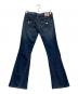 TRUE RELIGION (トゥルー レリジョン) フレアデニムパンツ ブルー サイズ:26：6000円