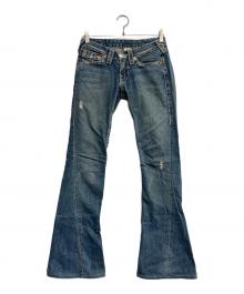 TRUE RELIGION（トゥルー レリジョン）の古着「フレアデニム」｜ブルー