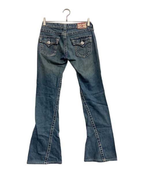 TRUE RELIGION（トゥルー レリジョン）TRUE RELIGION (トゥルー レリジョン) フレアデニム ブルー サイズ:26の古着・服飾アイテム