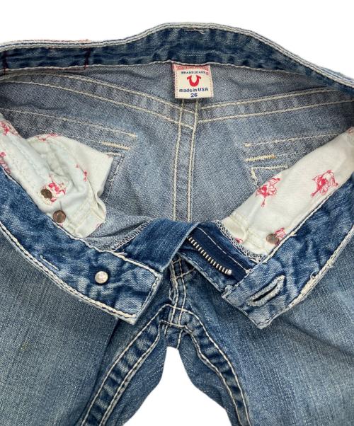 TRUE RELIGION（トゥルー レリジョン）TRUE RELIGION (トゥルー レリジョン) フレアデニム ブルー サイズ:26の古着・服飾アイテム