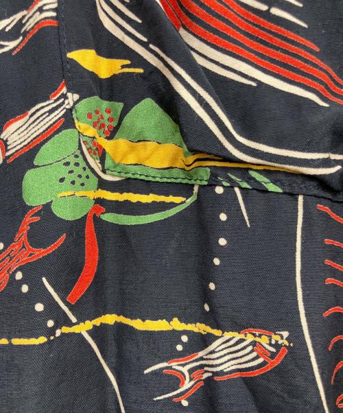 Sun Surf（サンサーフ）Sun Surf (サンサーフ) アロハシャツ ブラック サイズ:Mの古着・服飾アイテム
