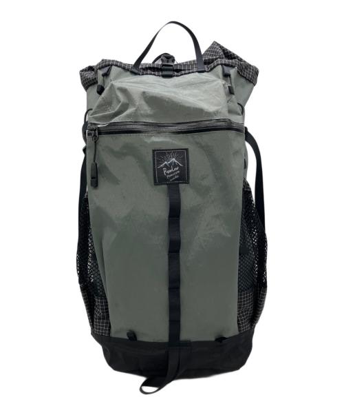 RawLow Mountain works（ロウロウ マウンテンワークス）RawLow Mountain Works (ロウロウ マウンテンワークス) バンビ X-PAC  バックパック ライトグレー×ブラックの古着・服飾アイテム