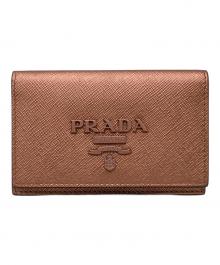 PRADA（プラダ）の古着「カードケース」｜ピンク