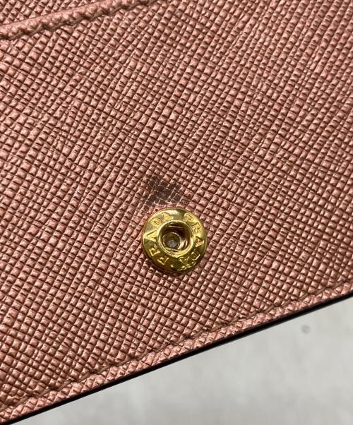 PRADA（プラダ）PRADA (プラダ) カードケース ピンクの古着・服飾アイテム