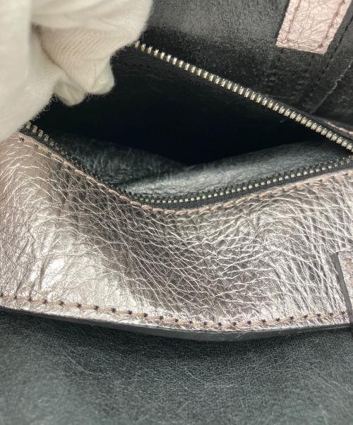 GIANNI CHIARINI（ジャンニ キアリーニ）GIANNI CHIARINI (ジャンニ キアリーニ) 2WAYレザーバッグ ピンクの古着・服飾アイテム