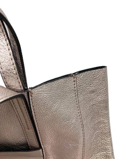 GIANNI CHIARINI（ジャンニ キアリーニ）GIANNI CHIARINI (ジャンニ キアリーニ) 2WAYレザーバッグ ピンクの古着・服飾アイテム