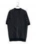 FRED PERRY (フレッドペリー) Stripe Knitted Shirt ブラック サイズ:M：5000円