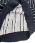 中古・古着 FRED PERRY (フレッドペリー) Stripe Knitted Shirt ブラック サイズ:M：5000円