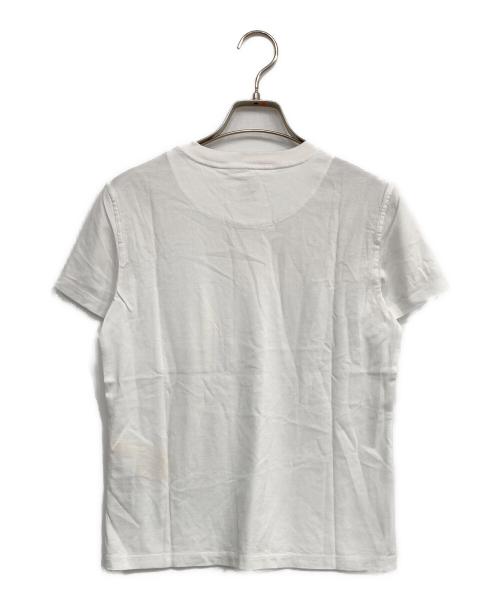 HERMES（エルメス）HERMES (エルメス) モザイク 刺繍ポケット 半袖Tシャツ ホワイト サイズ:36の古着・服飾アイテム