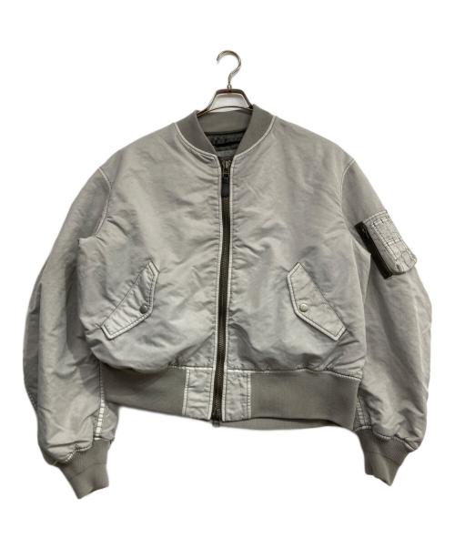 JOURNAL STANDARD（ジャーナルスタンダード）JOURNAL STANDARD (ジャーナルスタンダード) オーバー フィット ボンバー ブルゾン グレー サイズ:SIZE Lの古着・服飾アイテム