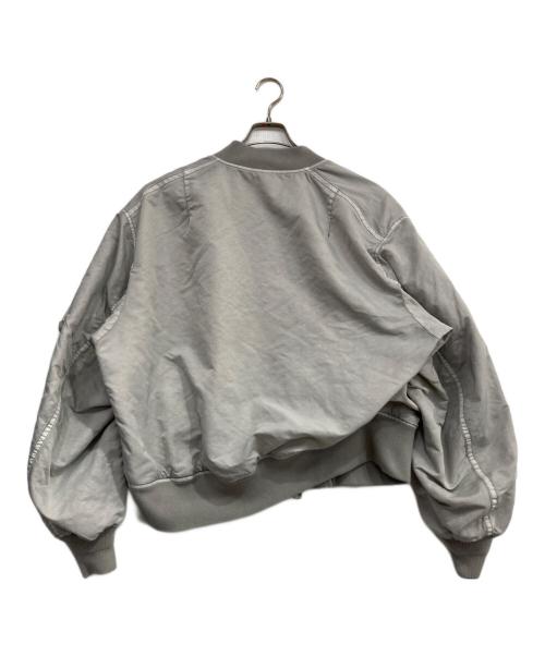 JOURNAL STANDARD（ジャーナルスタンダード）JOURNAL STANDARD (ジャーナルスタンダード) オーバー フィット ボンバー ブルゾン グレー サイズ:SIZE Lの古着・服飾アイテム