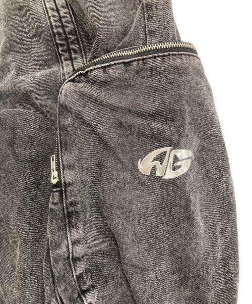 A'gem（エージェム）A'gem (エージェム) .kom (ドットコム) デニムカーゴパンツ グレー サイズ:Freeの古着・服飾アイテム