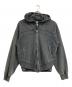 NOMANUAL（ノーマニュアル）の古着「VINTAGE LAYER HOODED ZIP-UP」｜グレー