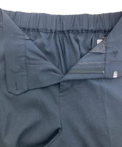 Liesse（リエス）Liesse (リエス) 麻混ノーカラージャケットセットアップ ネイビー サイズ:下記参照の古着・服飾アイテム
