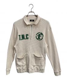 FAF（エフエーエフ）の古着「Thermal Half Zip Pullover」｜ベージュ