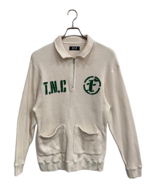 FAF（エフエーエフ）FAF (エフエーエフ) Thermal Half Zip Pullover ベージュ サイズ:下記参照の古着・服飾アイテム
