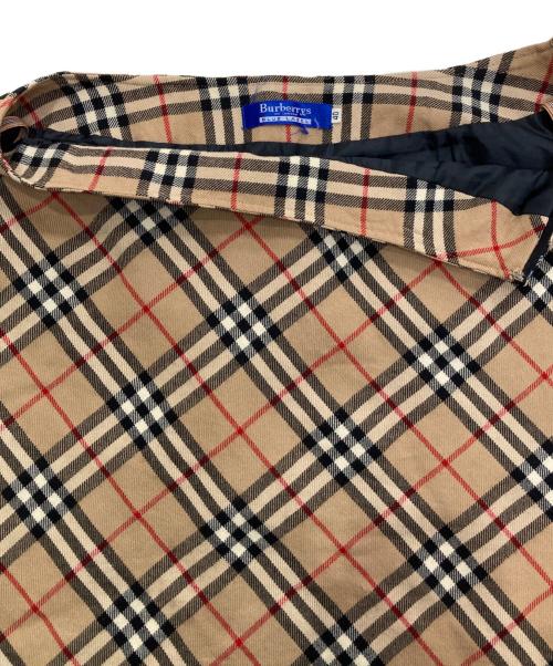 BURBERRY BLUE LABEL（バーバリー ブルー レーベル）BURBERRY BLUE LABEL (バーバリー ブルー レーベル) ノヴァチェックミニスカート ベージュ サイズ:40の古着・服飾アイテム