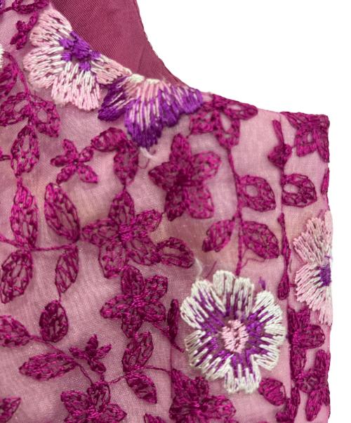 TOCCA（トッカ）TOCCA (トッカ) 花刺繍ワンピース ピンク サイズ:4の古着・服飾アイテム