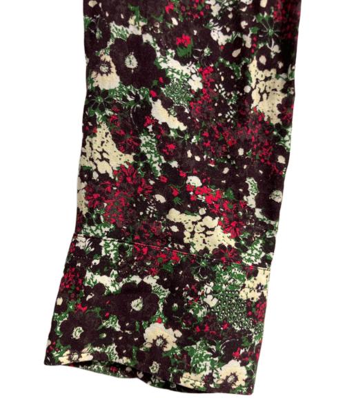 DRIES VAN NOTEN（ドリスヴァンノッテン）DRIES VAN NOTEN (ドリスヴァンノッテン) フラワービスコースシャツ ブラウン サイズ:SIZE 46の古着・服飾アイテム