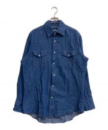 Wrangler（ラングラー）の古着「70127MWウエスタンシャツ」｜インディゴ