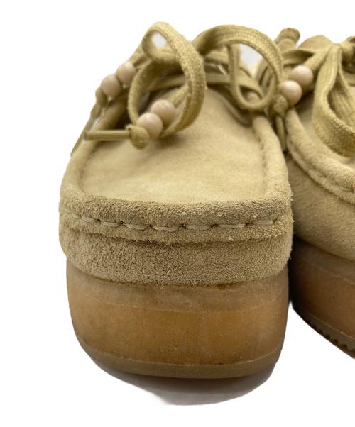 CLARKS（クラークス）CLARKS (クラークス) ワラビー/wallacraft bee ベージュ サイズ:235㎝の古着・服飾アイテム