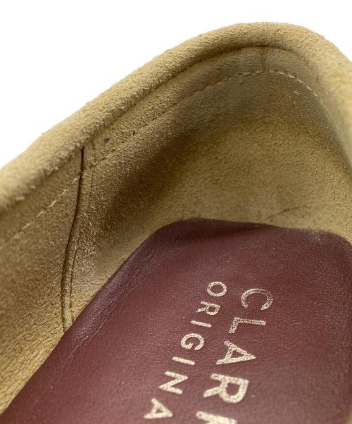 CLARKS（クラークス）CLARKS (クラークス) ワラビー/wallacraft bee ベージュ サイズ:235㎝の古着・服飾アイテム