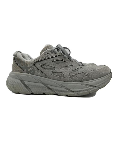 HOKA（ホカ）HOKA (ホカ) ローカットスニーカー グレー サイズ:24㎝の古着・服飾アイテム