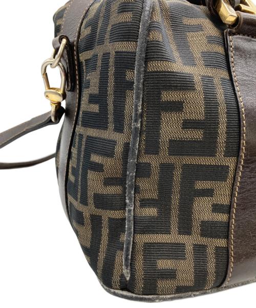 FENDI（フェンディ）FENDI (フェンディ) ズッカ柄2WAYバッグ ブラウンの古着・服飾アイテム