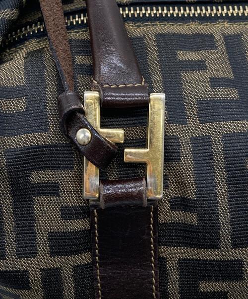 FENDI（フェンディ）FENDI (フェンディ) ズッカ柄2WAYバッグ ブラウンの古着・服飾アイテム